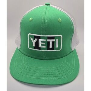 Yeti Green Snapback Hat Austin FC Soccer Colab Mesh Trucker Baseball Hat -1644
